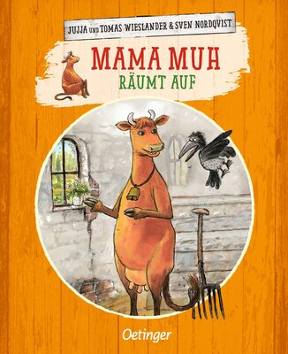 Alle Details zum Kinderbuch Mama Muh räumt auf: Bilderbuch-Klassiker ab 4 Jahren im Midi-Format, ideal für die Kindergartentasche und ähnlichen Büchern