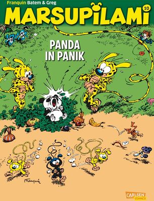 Alle Details zum Kinderbuch Marsupilami 10: Panda in Panik: Abenteuercomics für Kinder ab 8 (10) und ähnlichen Büchern