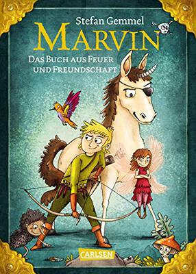 Alle Details zum Kinderbuch Marvin: Das Buch aus Feuer und Freundschaft und ähnlichen Büchern