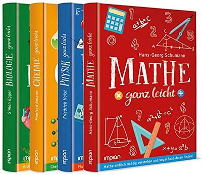 Alle Details zum Kinderbuch Mathe, Physik, Chemie und Biologie ganz leicht im Paket: 4 Bücher in einem und ähnlichen Büchern