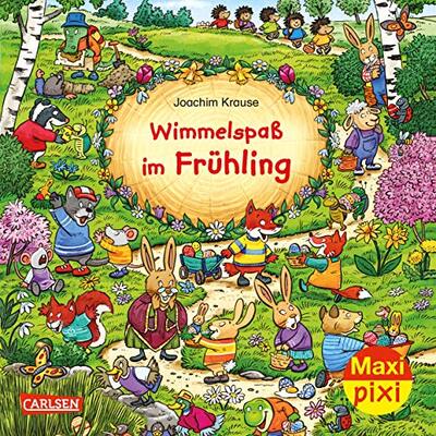 Alle Details zum Kinderbuch Maxi Pixi 245: Wimmelspaß im Frühling (245): Serie 60 und ähnlichen Büchern