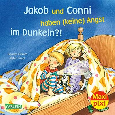 Alle Details zum Kinderbuch Maxi Pixi 295: Jakob und Conni haben (keine) Angst im Dunkeln?! und ähnlichen Büchern