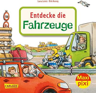 Alle Details zum Kinderbuch Maxi Pixi 344: Entdecke die Fahrzeuge (344) und ähnlichen Büchern