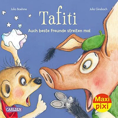 Alle Details zum Kinderbuch Maxi Pixi 381: Tafiti: Auch beste Freunde streiten mal (381): Miniaturbuch und ähnlichen Büchern