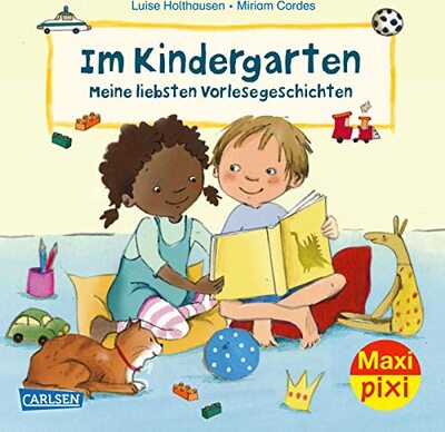 Alle Details zum Kinderbuch Maxi Pixi 390: Im Kindergarten – Meine liebsten Vorlesegeschichten (390) und ähnlichen Büchern