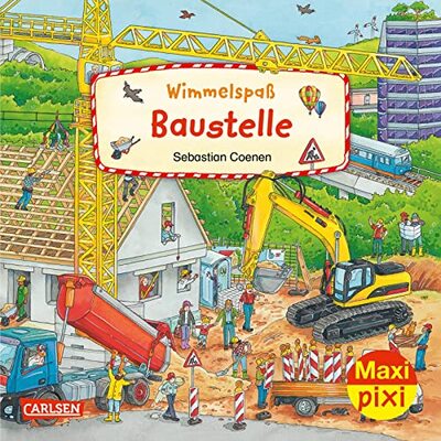Alle Details zum Kinderbuch Maxi Pixi 424: Wimmelspaß Baustelle (424) und ähnlichen Büchern