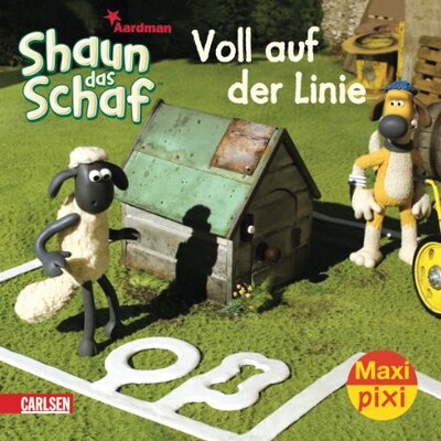 Alle Details zum Kinderbuch Maxi-Pixi Nr. 49: Shaun das Schaf - Voll auf der Linie und ähnlichen Büchern