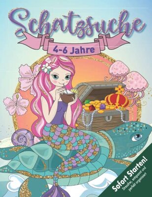 Alle Details zum Kinderbuch Meerjungfrauen Schatzsuche 4-6 Jahre: Kreative Schnitzeljagd „Wer hat Mara den Schatz geklaut?“ Findet die diebische Meerjungfrau. Mit Spurensuche u.v.m. (Bravo Schatzsuche) und ähnlichen Büchern