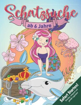 Alle Details zum Kinderbuch Meerjungfrauen Schatzsuche ab 6 Jahre: Kreative Schnitzeljagd „Wer hat Mara den Schatz geklaut?“ Findet die diebische Meerjungfrau. Mit Spurensuche u.v.m. (Bravo Schatzsuche) und ähnlichen Büchern