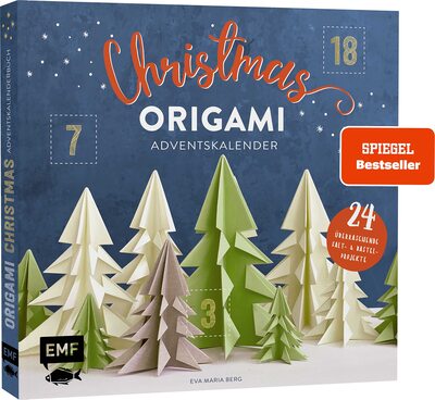 Mein Adventskalender-Buch: Origami Christmas: 24 überraschende Falt- und Bastelprojekte für Weihnachten mit 36 Motivpapieren bei Amazon bestellen