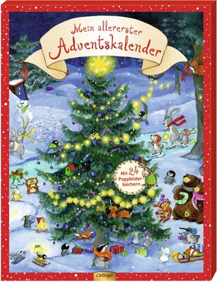 Alle Details zum Kinderbuch Mein allererster Adventskalender: mit 24 Pappbilderbüchern zum Herausnehmen: Mit 24 Mini-Büchern zum Herausnehmen, für Kinder ab 2 Jahren und ähnlichen Büchern