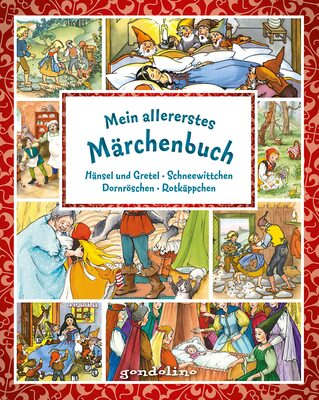 Mein allererstes Märchenbuch: Hänsel und Gretel / Schneewittchen / Dornröschen / Rotkäppchen - Beliebte Märchen der Gebrüder Grimm in einem Band für Kinder ab 3 Jahren bei Amazon bestellen