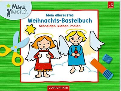 Alle Details zum Kinderbuch Mein allererstes Weihnachts-Bastelbuch: Schneiden, kleben, malen (Mini-Künstler) und ähnlichen Büchern