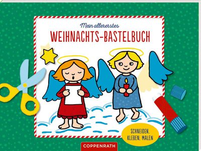 Alle Details zum Kinderbuch Mein allererstes Weihnachts-Bastelbuch: Schneiden, kleben, malen und ähnlichen Büchern