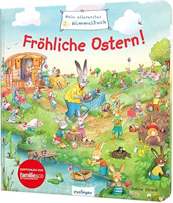 Alle Details zum Kinderbuch Mein allererstes Wimmelbuch: Fröhliche Ostern!: Mit Suchaufgaben & kurzer Geschichte und ähnlichen Büchern