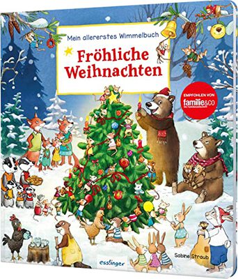 Alle Details zum Kinderbuch Mein allererstes Wimmelbuch: Fröhliche Weihnachten: Mit Suchaufgaben & kurzer Geschichte und ähnlichen Büchern