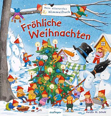 Alle Details zum Kinderbuch Mein allererstes Wimmelbuch – Fröhliche Weihnachten und ähnlichen Büchern