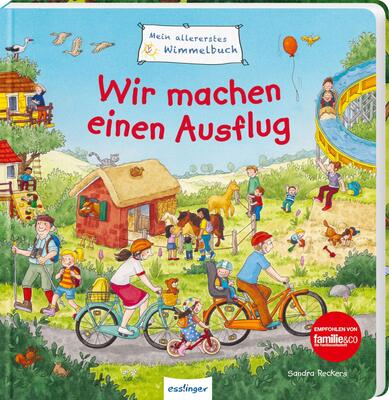 Mein allererstes Wimmelbuch: Wir machen einen Ausflug: Wochenendausflug zum Schwimmbad, Spielplatz, Streichelzoo u.v.m. für Kinder ab 2 bei Amazon bestellen