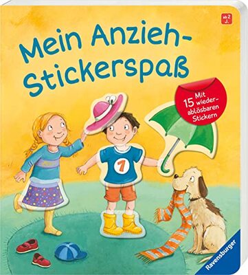 Mein Anzieh-Stickerspaß: Mit 15 wiederablösbaren Stickern bei Amazon bestellen