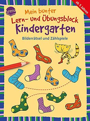 Alle Details zum Kinderbuch Mein bunter Lern- und Übungsblock Kindergarten. Bilderrätsel und Zählspiele: Mit zahlreichen Rätselaufgaben für Kinder ab 4 Jahren (Kleine Rätsel und Übungen für Kindergartenkinder) und ähnlichen Büchern