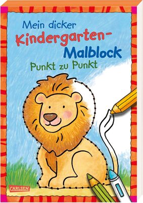Alle Details zum Kinderbuch Mein dicker Kindergarten-Malblock: Punkt zu Punkt und ähnlichen Büchern