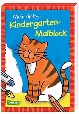 Alle Details zum Kinderbuch Mein dicker Kindergarten-Malblock und ähnlichen Büchern