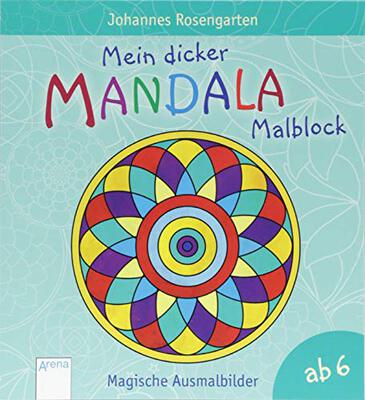 Alle Details zum Kinderbuch Mein dicker Mandala-Malblock: Magische Ausmalbilder ab 6 Jahren und ähnlichen Büchern