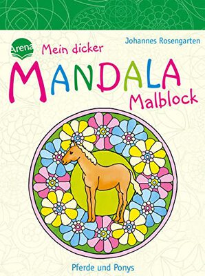Alle Details zum Kinderbuch Mein dicker MANDALA Malblock - Pferde und Ponys und ähnlichen Büchern