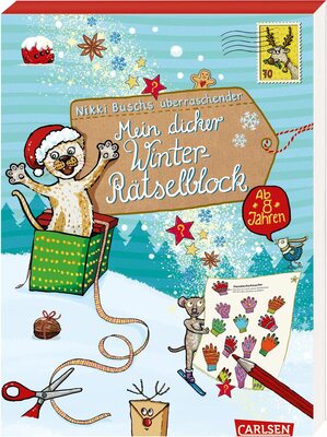 Alle Details zum Kinderbuch Mein dicker Winter-Rätselblock: Spannende Rätsel, Quiz und Malspaß für Mädchen und Jungen ab 8 | Ausmalen, rätseln, knobeln, rechnen und vieles mehr! (9) und ähnlichen Büchern