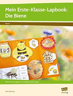 Alle Details zum Kinderbuch Mein Erste-Klasse-Lapbook: Die Biene: Differenzierte Aufgaben und vielfältige Bastelvorlagen (Lernen mit Lapbooks - Grundschule) und ähnlichen Büchern