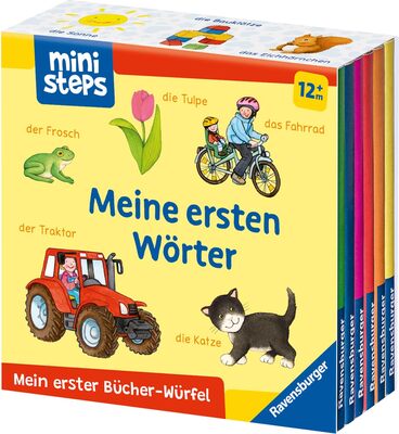 Alle Details zum Kinderbuch ministeps: Mein erster Bücher-Würfel: Meine ersten Wörter (Bücher-Set): Ab 12 Monate (ministeps Bücher) und ähnlichen Büchern