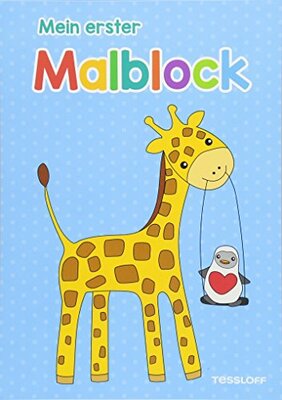 Alle Details zum Kinderbuch Mein erster Malblock (Giraffe) (Malbücher und -blöcke) und ähnlichen Büchern