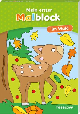 Alle Details zum Kinderbuch Mein erster Malblock. Im Wald: Malen für Kinder ab 4 Jahren (Malbücher und -blöcke) und ähnlichen Büchern