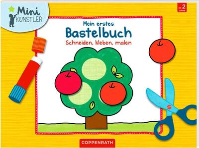 Alle Details zum Kinderbuch Mein erstes Bastelbuch: Schneiden, kleben, malen (Mini-Künstler) und ähnlichen Büchern