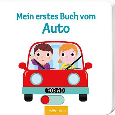 Alle Details zum Kinderbuch Mein erstes Buch vom Auto: Mit stabilen Schiebern | Die Bestsellerreihe mit lustigen Schiebern, fördert die Feinmotorik und den Spracherwerb für Kinder ab 18 Monaten und ähnlichen Büchern