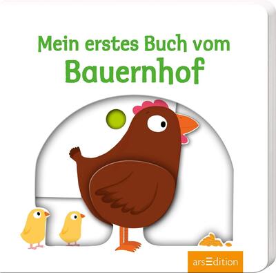 Alle Details zum Kinderbuch Mein erstes Buch vom Bauernhof: Mit stabilen Schiebern | Die Bestsellerreihe mit lustigen Schiebern, fördert die Feinmotorik und den Spracherwerb für Kinder ab 18 Monaten und ähnlichen Büchern