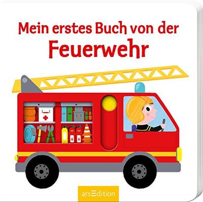 Alle Details zum Kinderbuch Mein erstes Buch von der Feuerwehr: Mit stabilen Schiebern | Die Bestsellerreihe mit lustigen Schiebern, fördert die Feinmotorik und den Sprachererwerb für Kinder ab 18 Monaten und ähnlichen Büchern