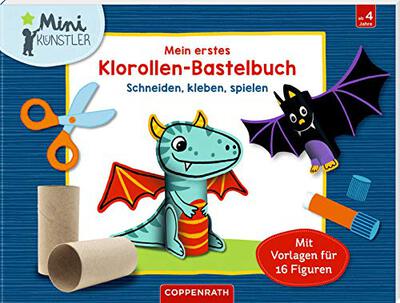 Alle Details zum Kinderbuch Mein erstes Klorollen-Bastelbuch: Schneiden, kleben, spielen (Mini-Künstler) und ähnlichen Büchern