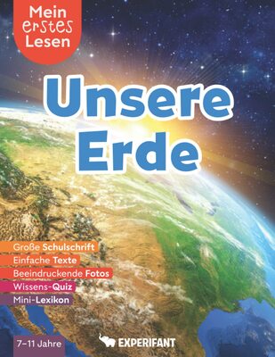 Alle Details zum Kinderbuch Mein erstes Lesen: Unsere Erde: Spannendes Wissen für Erstleser - Mit einfachen Texten, großer Schulschrift, beeindruckenden Fotos und Wissens-Quiz (Mein erstes Lesen: Spannendes Wissen für Erstleser) und ähnlichen Büchern