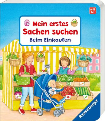 Alle Details zum Kinderbuch Mein erstes Sachen suchen: Beim Einkaufen und ähnlichen Büchern