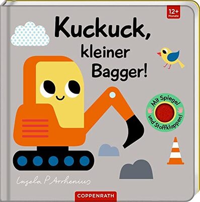 Alle Details zum Kinderbuch Mein Filz-Fühlbuch: Kuckuck, kleiner Bagger! (Fühlen und die Welt begreifen) und ähnlichen Büchern