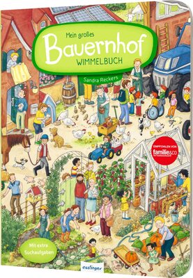 Alle Details zum Kinderbuch Mein großes Bauernhof-Wimmelbuch: Ein spannender Ausflug zu Huhn, Schwein und Kuh und ähnlichen Büchern