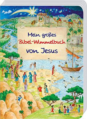 Alle Details zum Kinderbuch Mein großes Bibel-Wimmelbuch von Jesus (Pappbilderbücher) und ähnlichen Büchern