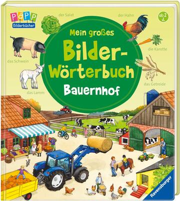 Alle Details zum Kinderbuch Mein großes Bilder-Wörterbuch: Bauernhof und ähnlichen Büchern