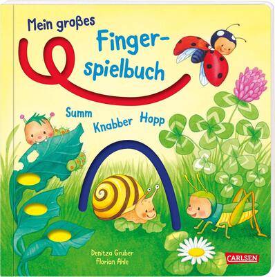 Alle Details zum Kinderbuch Mein großes Fingerspielbuch: Summ, knabber, hopp!: Ein Mitmachbuch für die Sinne ab 1 Jahr und ähnlichen Büchern