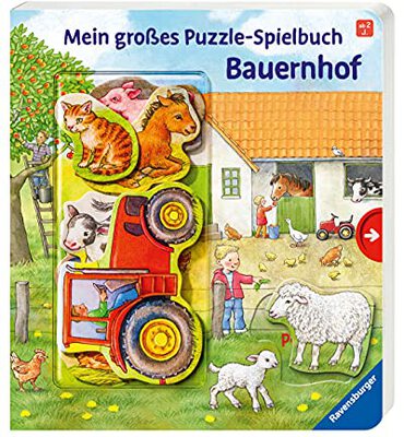 Alle Details zum Kinderbuch Mein großes Puzzle-Spielbuch: Bauernhof und ähnlichen Büchern