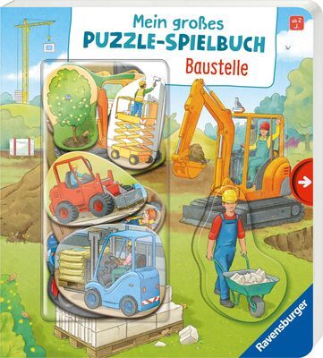 Alle Details zum Kinderbuch Mein großes Puzzle-Spielbuch: Baustelle und ähnlichen Büchern