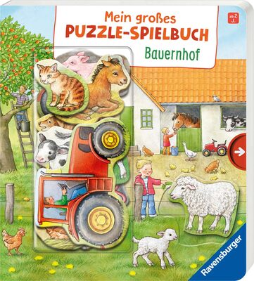 Alle Details zum Kinderbuch Mein großes Puzzle-Spielbuch: Bauernhof und ähnlichen Büchern