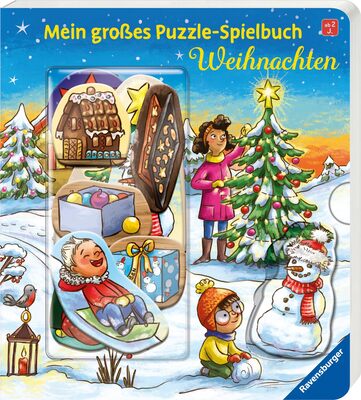 Alle Details zum Kinderbuch Mein großes Puzzle-Spielbuch: Weihnachten und ähnlichen Büchern
