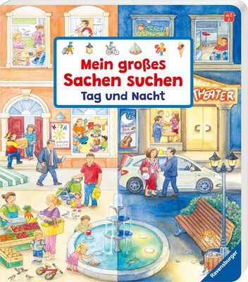 Alle Details zum Kinderbuch Mein großes Sachen suchen: Tag und Nacht und ähnlichen Büchern